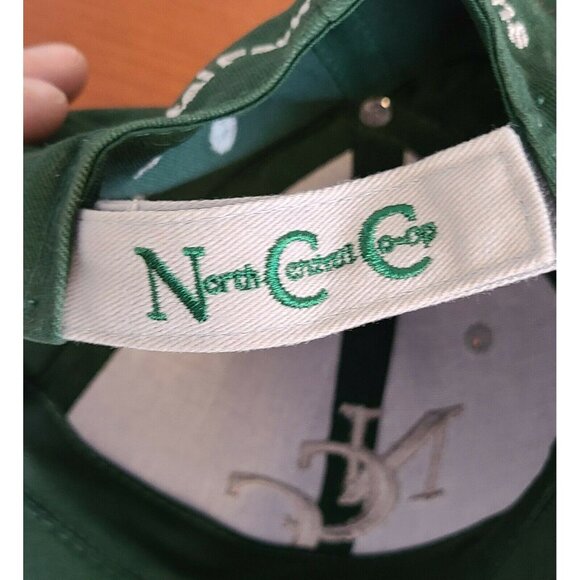 North Central Co-Op Adjustable Hat Cotton Farmer Hook & Loop Green - Picture 8 of 9